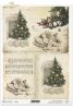 Boże Narodzenie, święta, choinka, ozdoby, świąteczne, retro, vintage, świeczki, nuty, R194, Christmas, Christmas tree, decorations, Christmas, retro, vintage, candles, notes, Temas de Navidad, fotos de Navidad